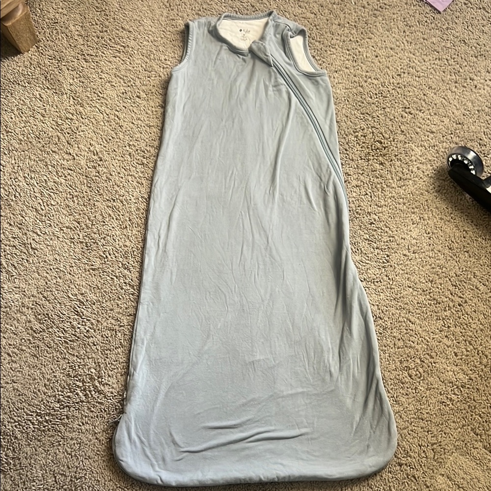 Kyte BABY Light Blue Sleeveless Zippered Sleep Sack 0.5 TOG